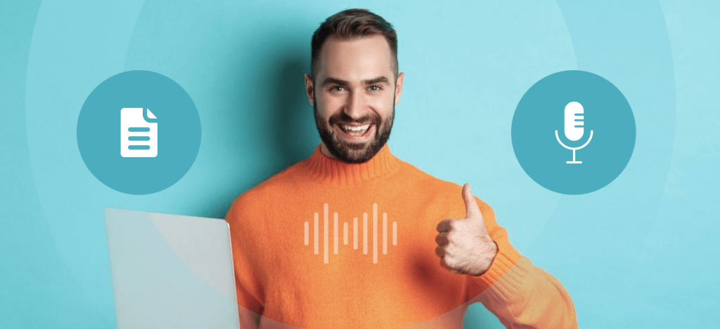 man showing thumbs up - How to Make Text-to-Speech Moan