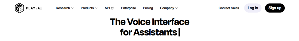 play ai - Conversational Agents