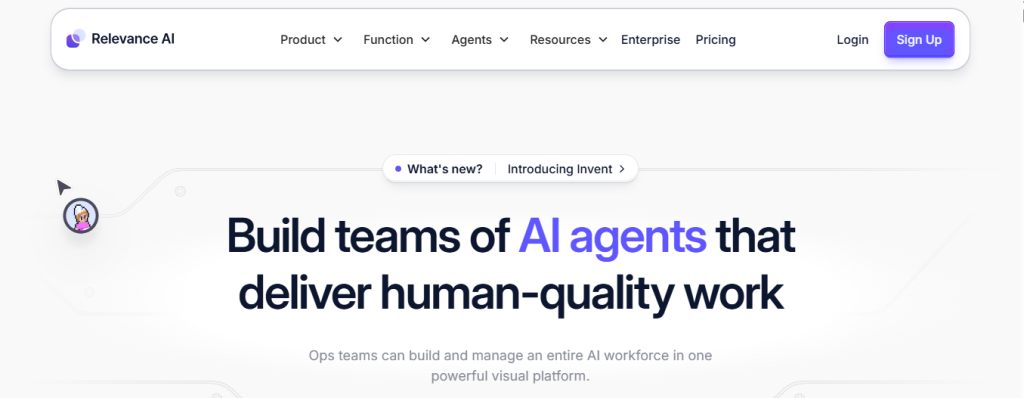 relevance ai - AI Sales Agents
