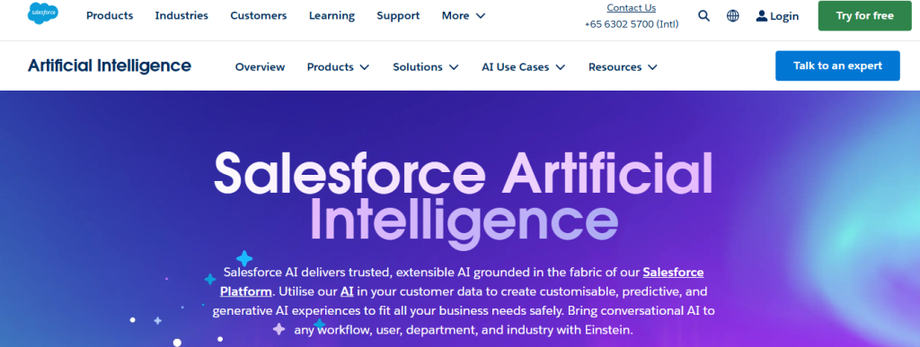 salesforce einstein - Conversational AI Tools

