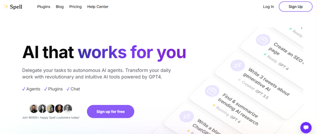 spell - AI Sales Agents
