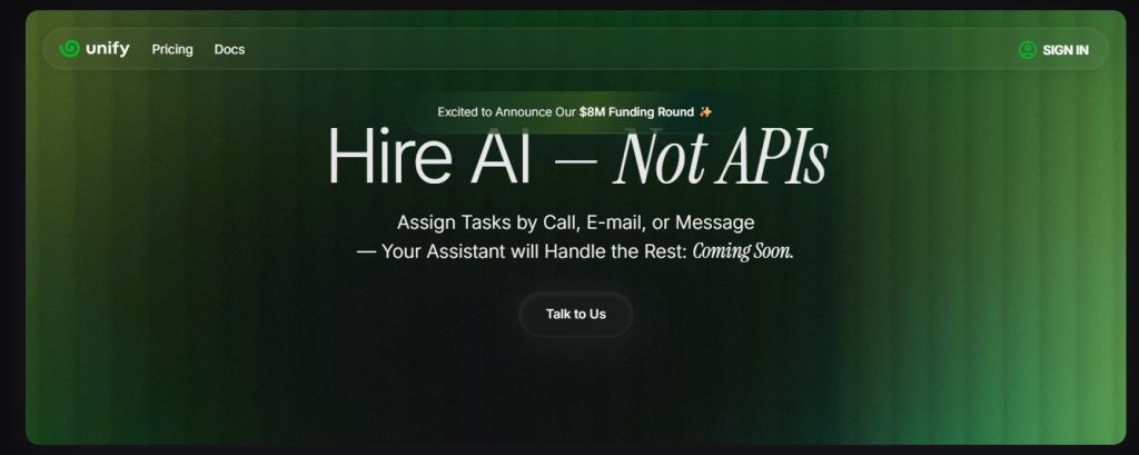 unify - AI Sales Agents
