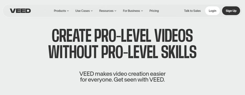 veed - Conversational AI Tools
