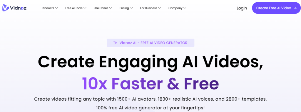 vidnoz - How to Make Text to Speech Sing