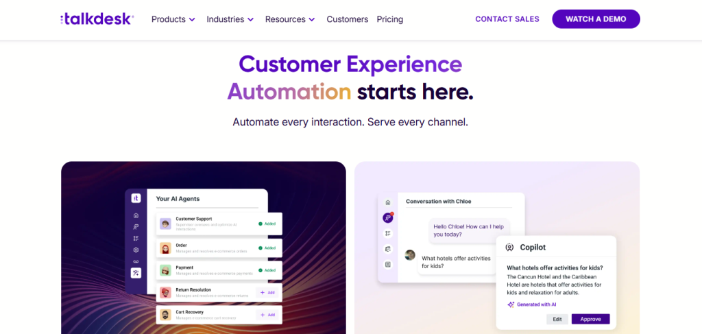 talk desk - Five9 Alternatives
