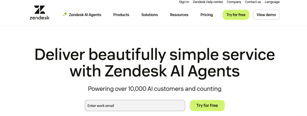 zendesk - Genesys Alternative
