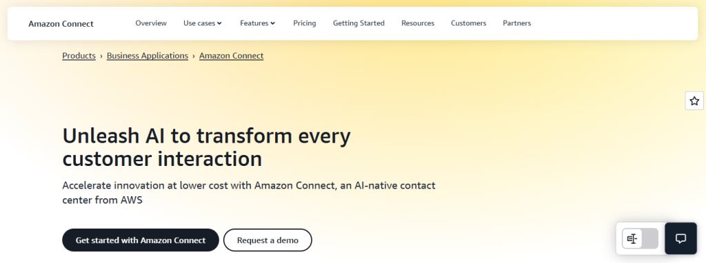 amazon connect - Five9 Competitors