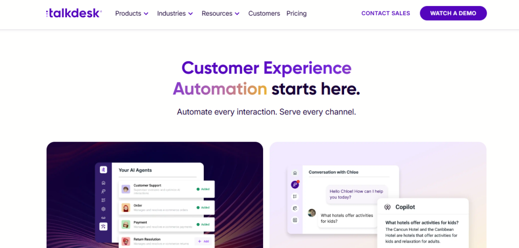talk desk - IVR Service Provider