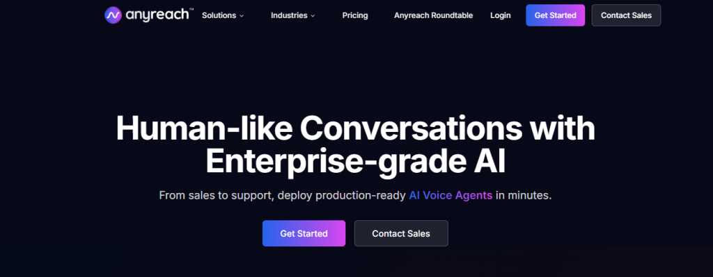 any reach - IVR Service Provider