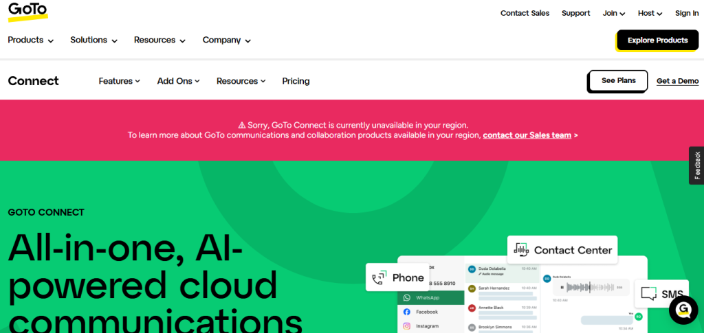 goto connect - IVR Service Provider