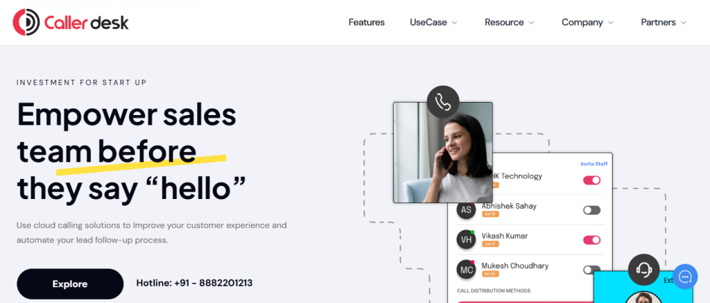 caller desk - IVR Service Provider