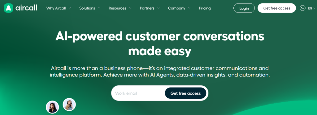 air call - Genesys Alternative