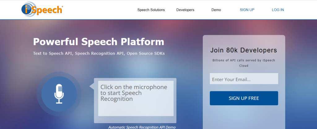 ispeech - TTSMaker Alternative
