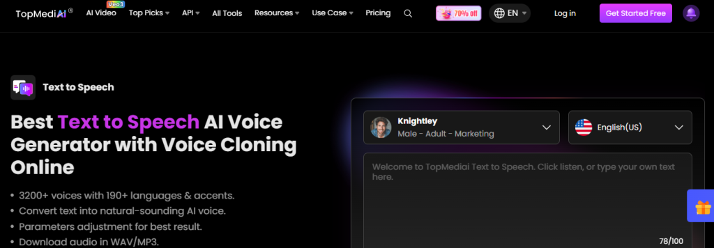 top media - TTSMaker Alternative