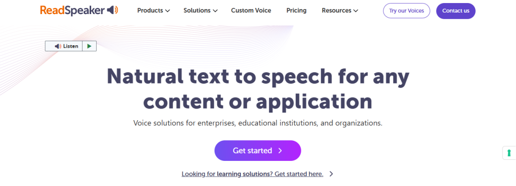 read speaker - Murf AI Alternative