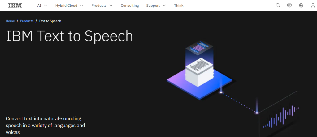ibm watson tts - Murf AI Alternative