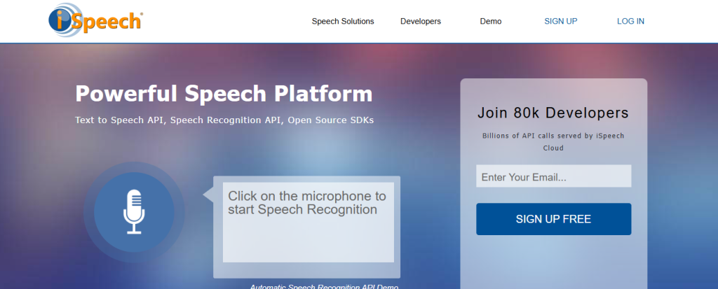 ispeech - Murf AI Alternative