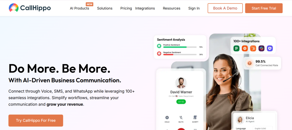 callhippo - Cloudtalk Competitors
