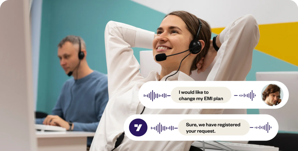 woman smiling - How Artificial Intelligence Is Transforming Contact Centers
