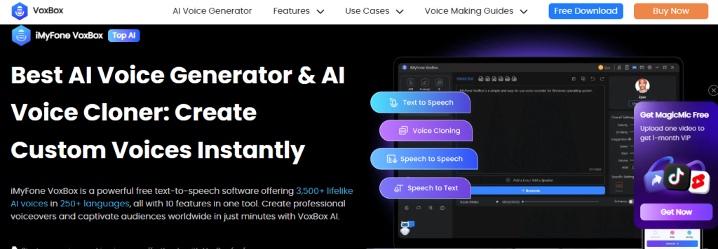 voxbox - Best Text-to-Speech App for iPhone