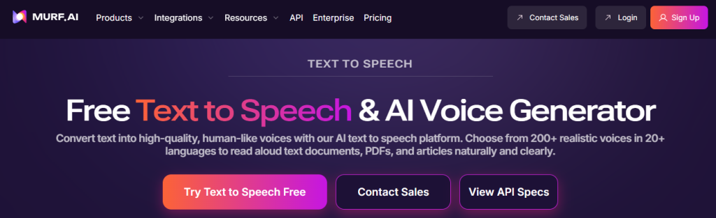 murf ai - Best Text-to-Speech App for Android
