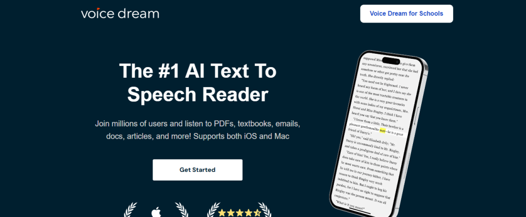 voice dream - Best Text-to-Speech App for Android