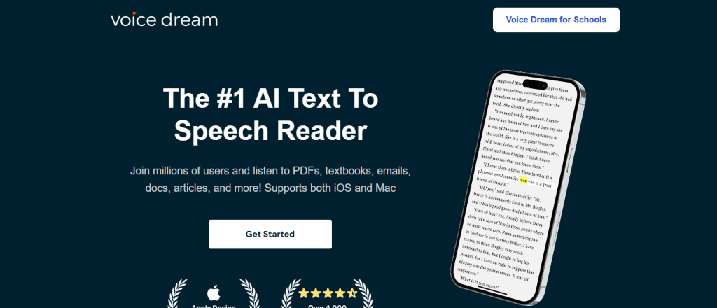 voice dream- How to Enable Text to Speech on iPad