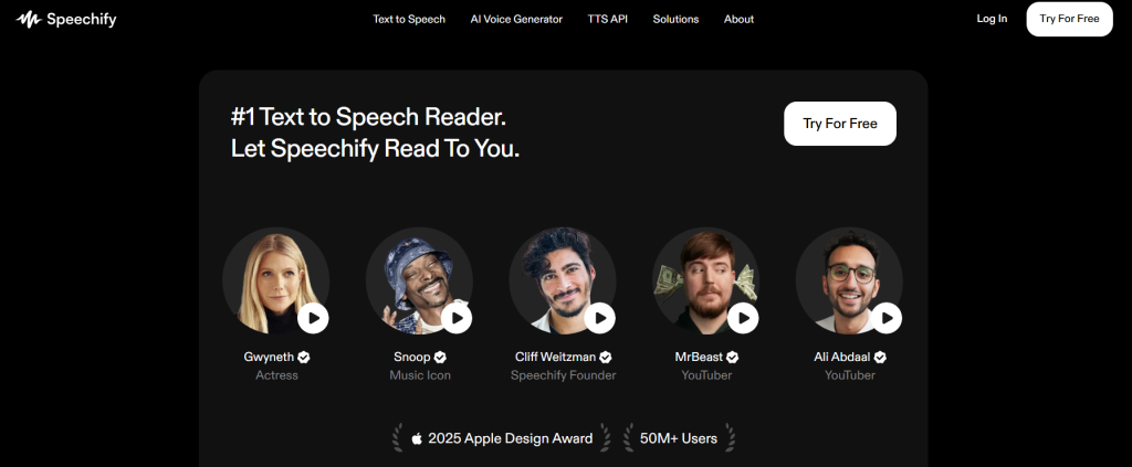Speechify Audiobooks - Speechify vs Audible