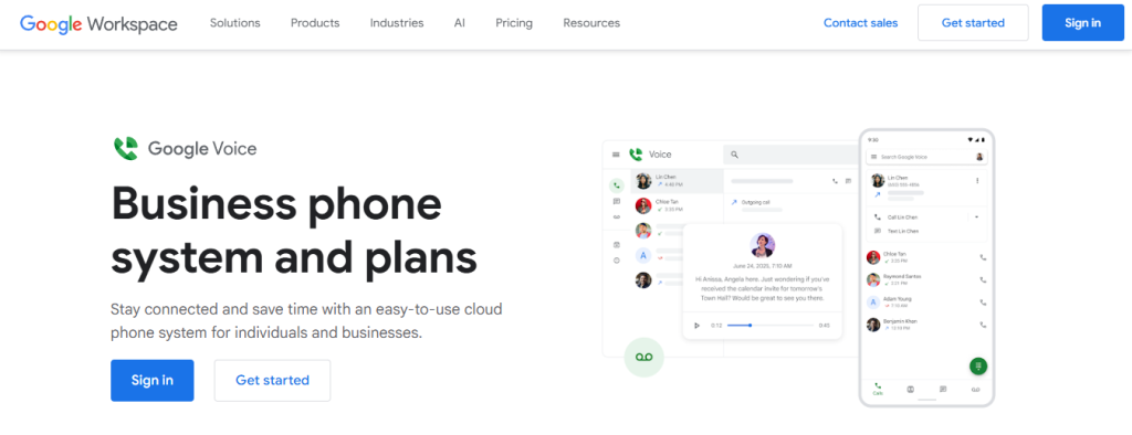 google voice - Nextiva Competitors
