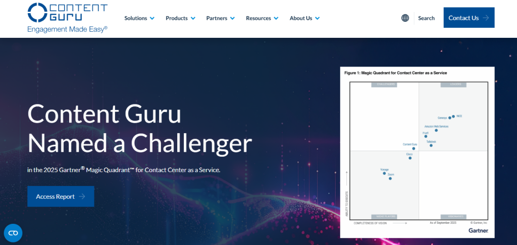 content guru - NICE Competitors