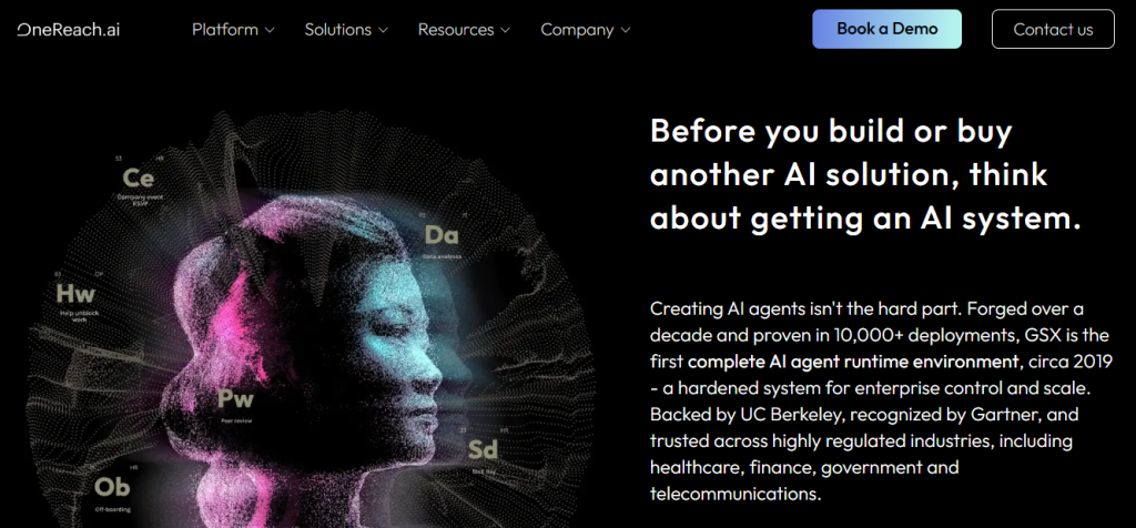 one reach - Conversational AI for the Enterprise
