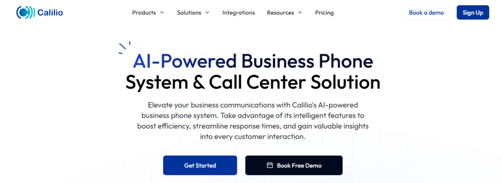 calilio - Multi-Level IVR
