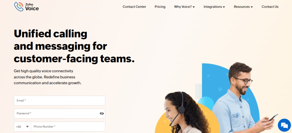 zoho voice - Call Center Workflow Software
