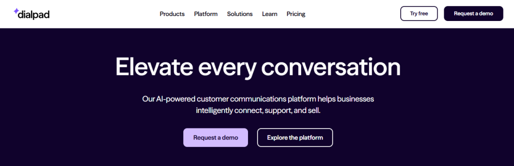 dial pad - JustCall Alternatives