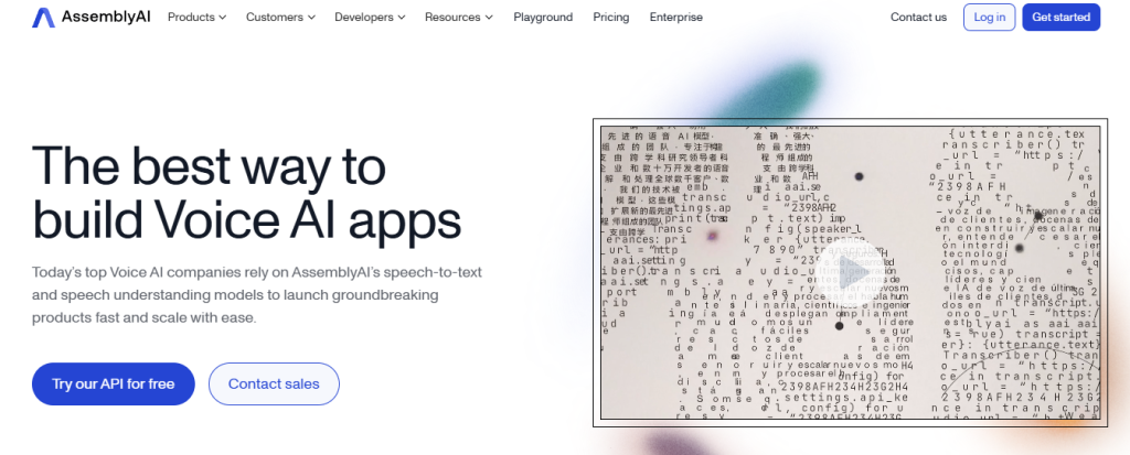 assembly ai - Conversational AI for the Enterprise
