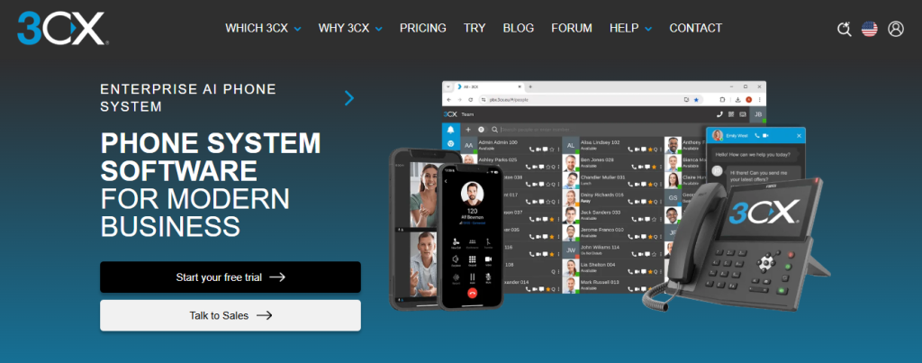 3cx - Open Phone Alternatives