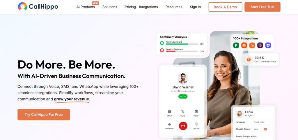 call hippo - JustCall Alternatives
