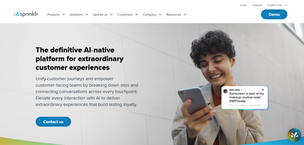 sprinklr - Contact Center Solution
