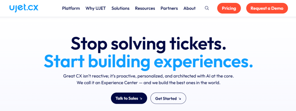 ujet - Contact Center Solution
