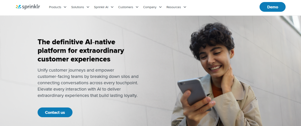 sprinklr - Conversational AI for the Enterprise
