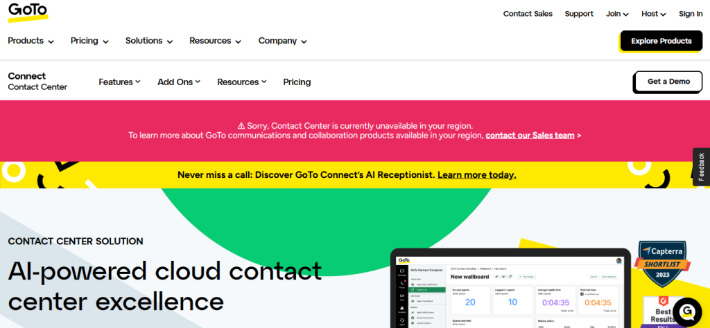 goto - Call Center Workflow Software
