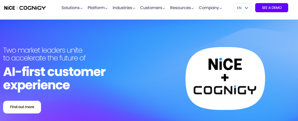 cognigy - Conversational AI for the Enterprise

