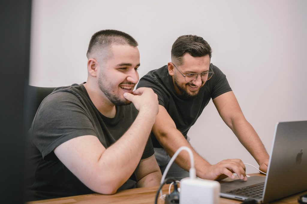 man smiling - Free IVR

