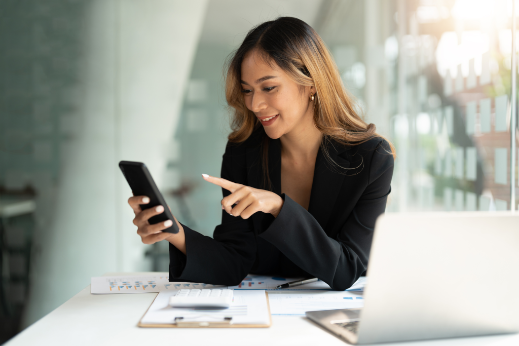 woman working - CXP Software