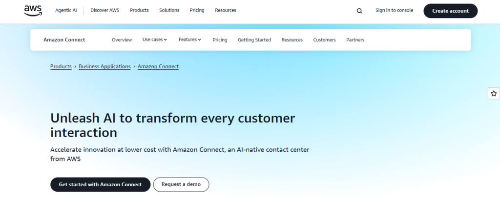 amazon connect - NICE Competitors