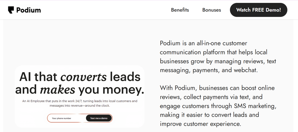 podium - CXP Software
