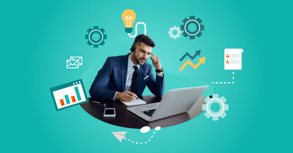 man in a suit - Free Call Center Software