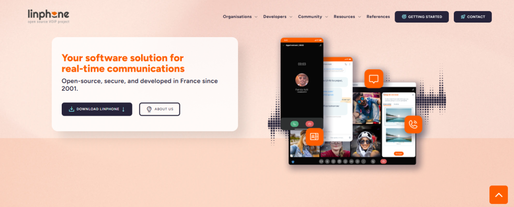linphone - Free Call Center Software