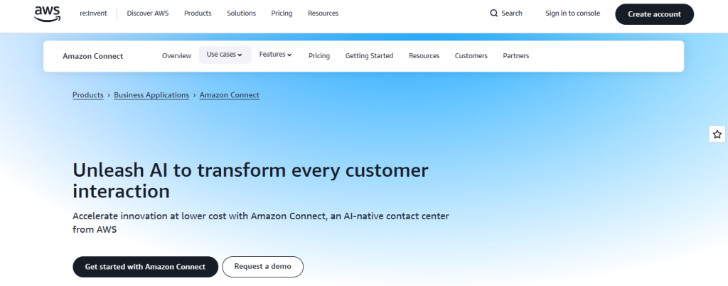 amazon connect - Genesys Alternative