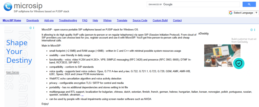 microsip - Free IVR
